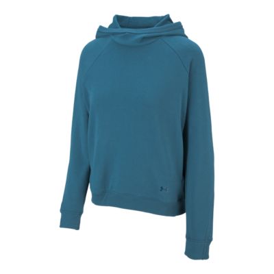 under armour womens teal hoodie