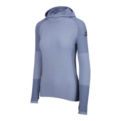 adidas climaheat long sleeve hooded shirt