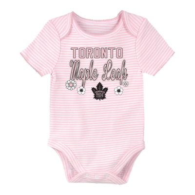 pink toronto maple leafs jersey infant