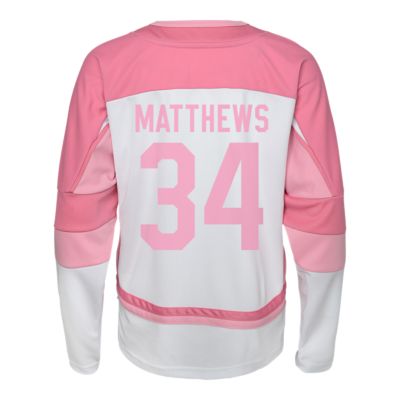 pink baby toronto maple leafs jersey