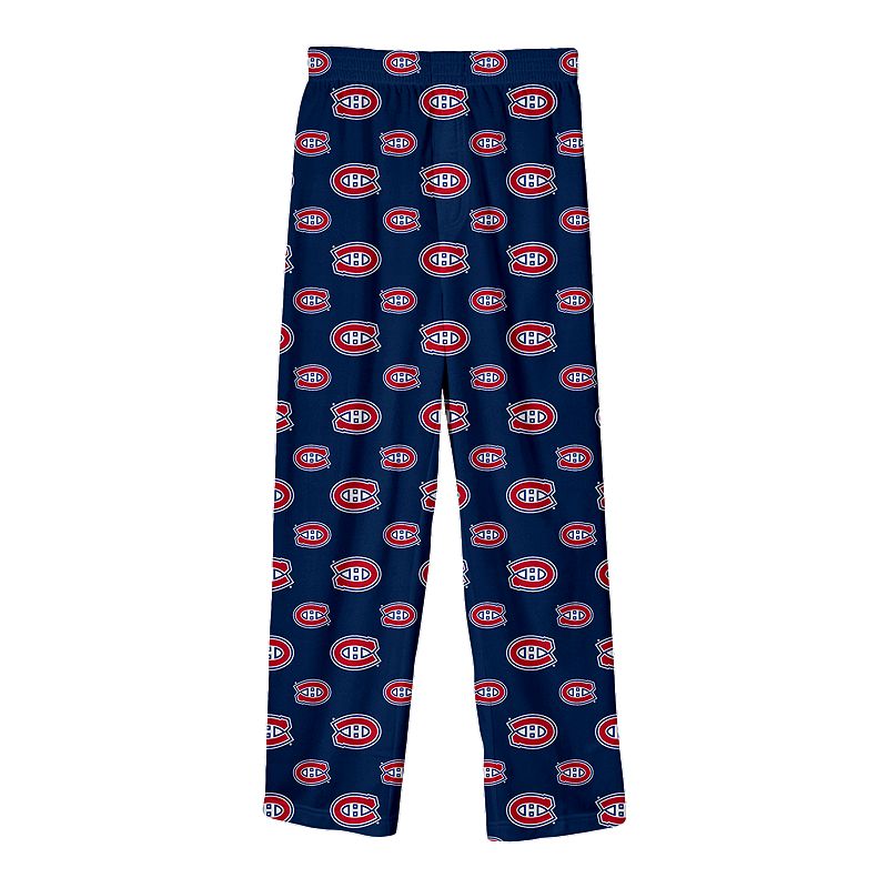 Montreal Canadiens Youth Allover Print Pyjama Pants