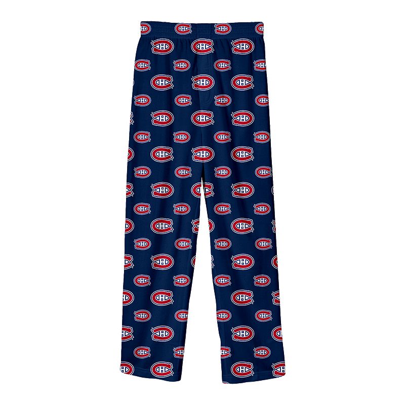 Montreal Canadiens Youth Allover Print Pyjama Pants Montreal Canadiens Youth Allover Print Pyjama Pants
