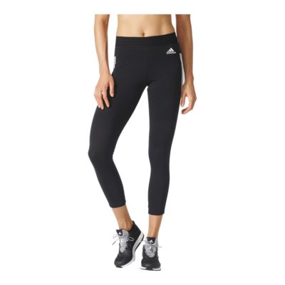 adidas women's essentials 3 stripes tights