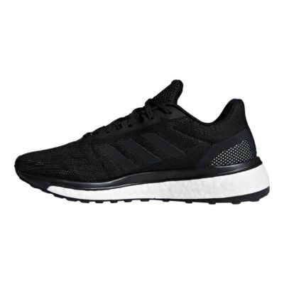 adidas womens running shoes black and white