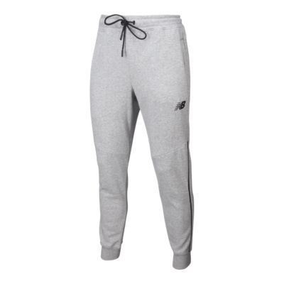 new balance grey joggers mens