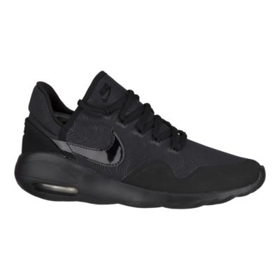 nike black small logo longline padded jacket