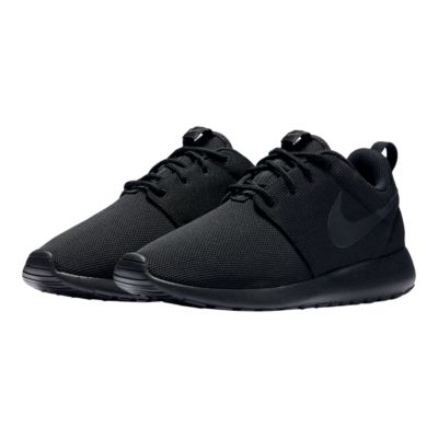 roshe shoes all black