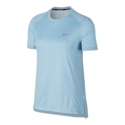 nike women's miler short sleeve running shirt