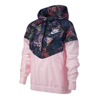 nike all over print windrunner jacket