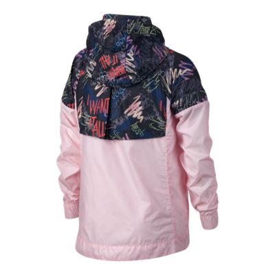 nike all over print windrunner jacket