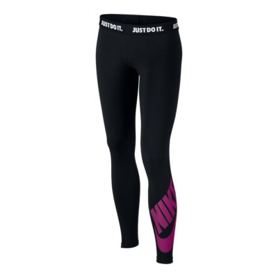 nike sportswear leg a see logo leggings