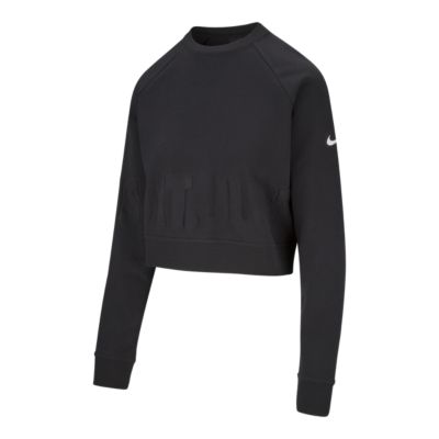 nike cropped versa just do it top
