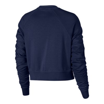 nike cropped versa just do it top