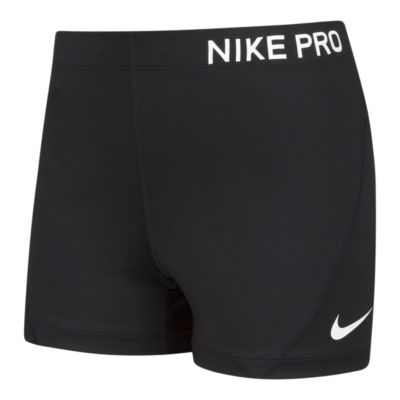 nike pro volleyball shorts black
