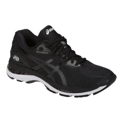 women's gel nimbus 20 black