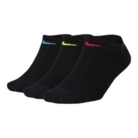 Nike womens dri fit cushion no show socks 3 pack