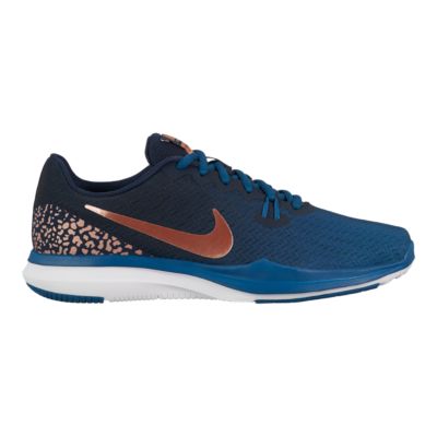 orange nike training shoes