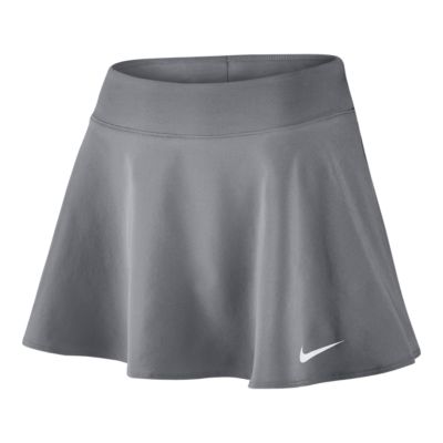 grey nike tennis skirt