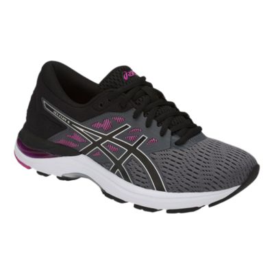 purple asics running shoes