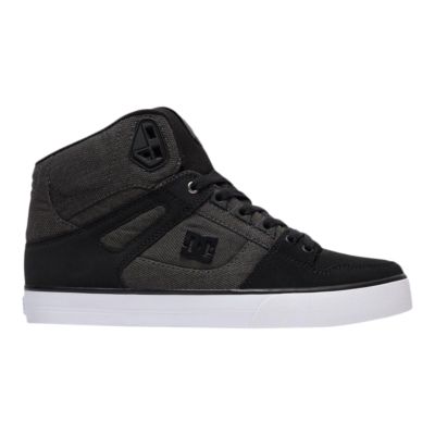 dc mens high top shoes