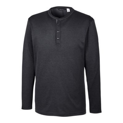 under armour men's sweaterfleece henley long sleeve shirt