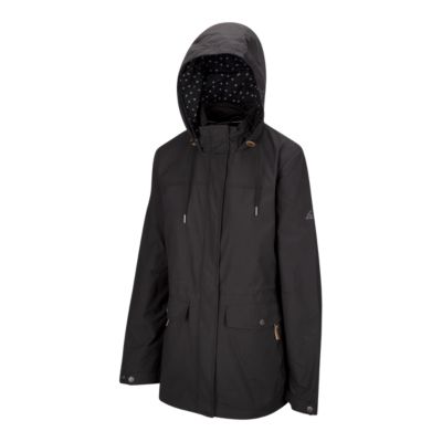 womens hooded rain coats