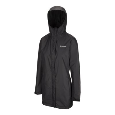 womens lined rain jacket