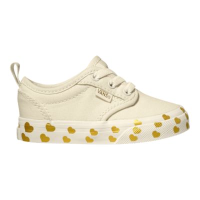 vans atwood slip on z canvas gold heart