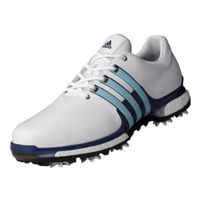 adidas golf shoes red white blue