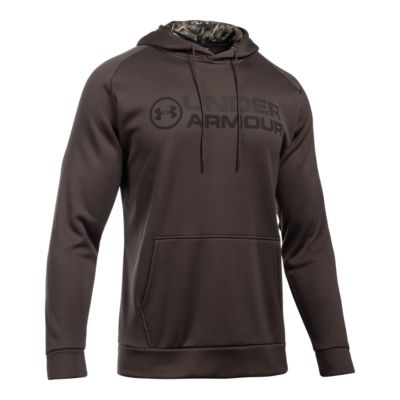 under armour men's storm armour fleece stacked hoodie