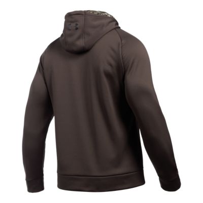 under armour hoodie men brown