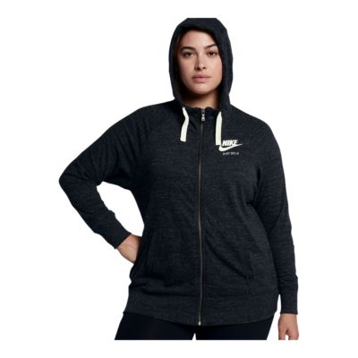 nike plus size sportswear gym vintage hoodie