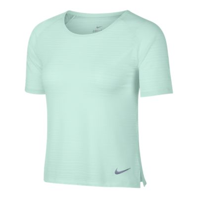 nike women's miler short sleeve running shirt