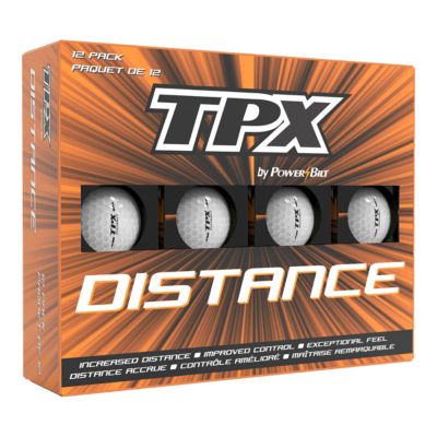 Powerbilt Distance Golf Balls, 12 Pack Sport Chek