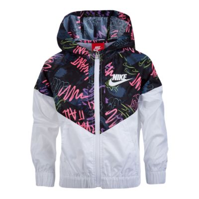 nike all over print windrunner jacket