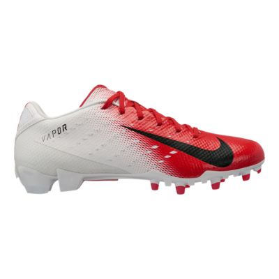 red cleats football nike