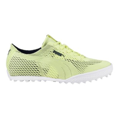 lime green puma golf shoes