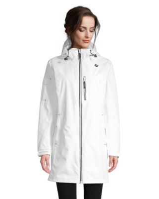 womens long rain jacket