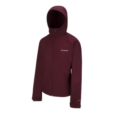 columbia alpine fir softshell womens