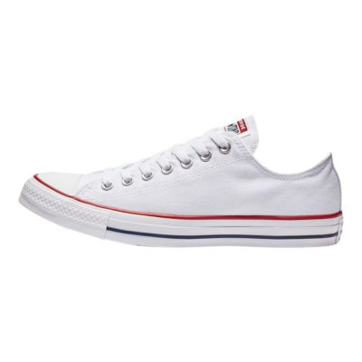 white low top converse mens