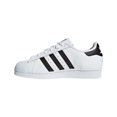 adidas superstar grade school white