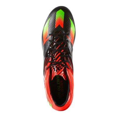 Adidas Men S Messi 15 1 Fg Outdoor Soccer Cleats Black Orange Green Sport Chek