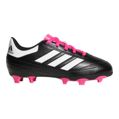 pink girls soccer cleats
