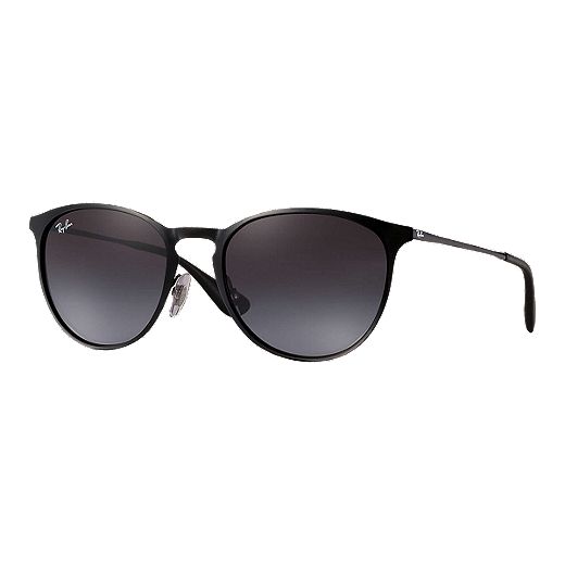 Ray-Ban Erika Sunglasses- Metal Black with Grey Gradient Lenses