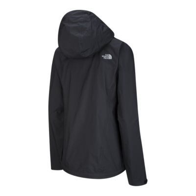 north face venture 2 womens black