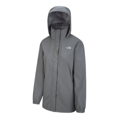 north face women's resolve rain jacket