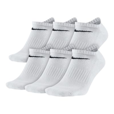 nike cotton no show socks