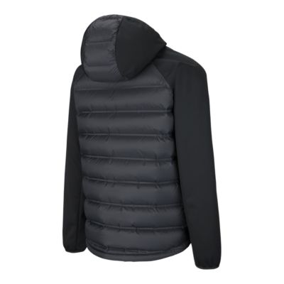 ramble down hybrid hooded jacket