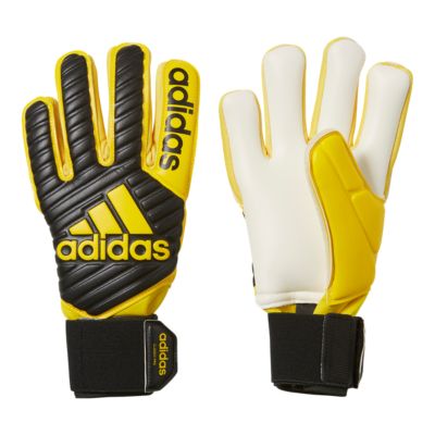 yellow adidas goalkeeper gloves