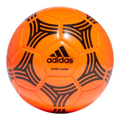 adidas orange soccer ball